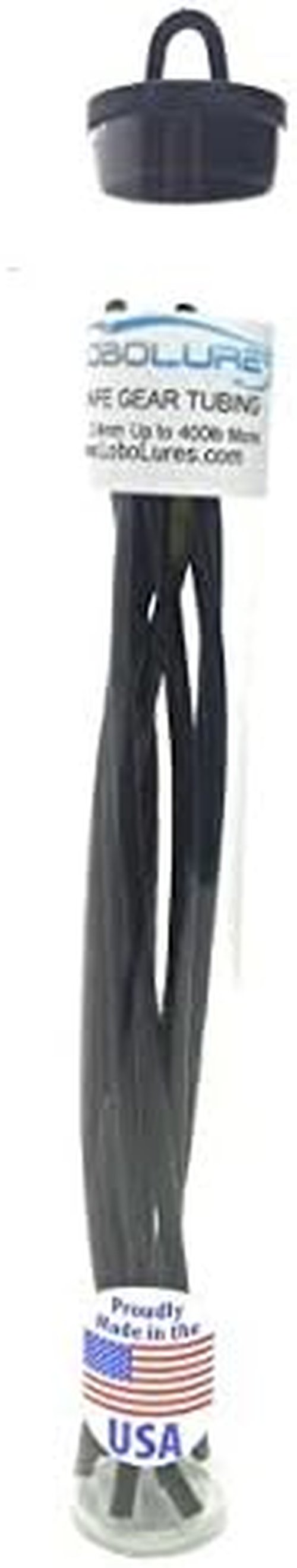 Black Ultra Flexible 2.4mm Rigging Chafe Guard Gear up to 400lb Test | Rigging Chafe Gear |
