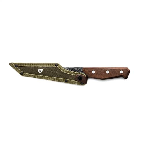 Slicer Knife - TRUE PrimalForge Tanto Kitchen & Meat Carving Blade - 7.25-Inch