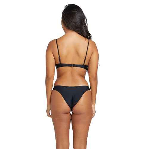 Volcom Womens Crop Bikini Top ? Seamless Swim Top with Cropped Fit, Adjustable Straps, and Removable Cups