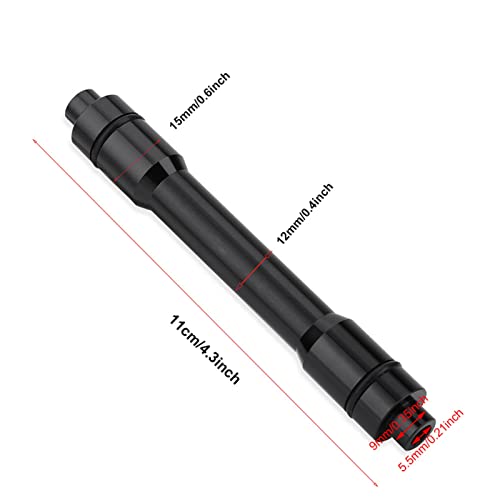 15mm Front Thru Axle to 9mm Quick Release Skewer Adapter for Mountain Bike
