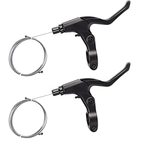 CNC Bicycle Brake Lever 22.2mm Mountain Bike Handlebar Black - 3 or 4 Finger