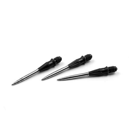 Soft Tip Dart Points for 2BA Thread - Black Conversion Tips