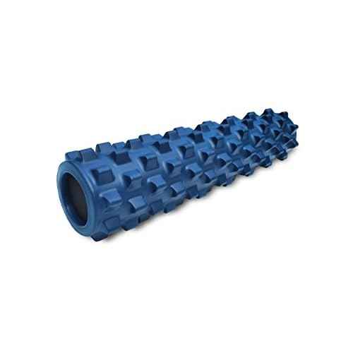 RumbleRoller Original Textured Foam Roller - Deep Tissue, Self Myofacial Release Massage Therapy Roller