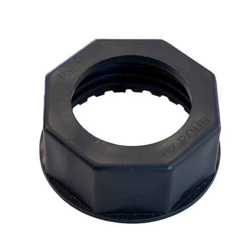 EZ-POUR HI-FLO Spout with Reducer Tip & Vent Kit (1 Pack) | Fits 1-5/8" Openings | Compatible With All EZ-POUR Adapters | Reducer Fits Older Vehicle Gas Tanks, Water Jug Or Gas Cans, | Replacement Spout Kit