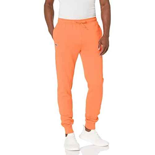 Lacoste Men's Sport Fleece Trackpant W/ Rib Leg Opening Us Sp