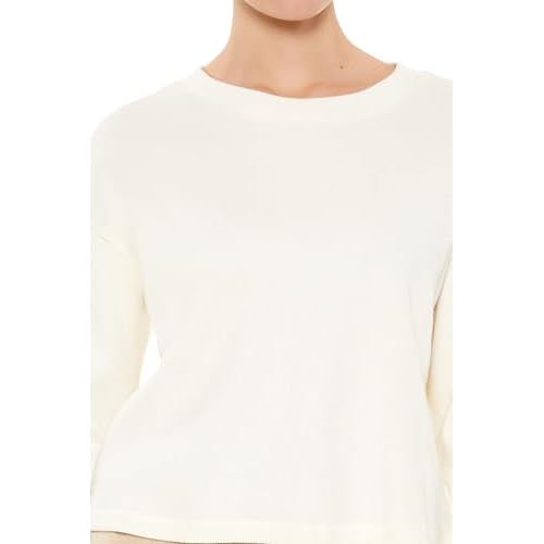 Forever 21 Womens Thermal Long-Sleeve Top