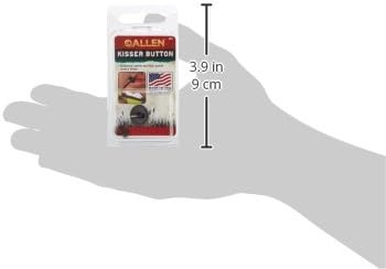 Allen Company Kisser Button, Slotted Design