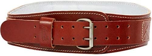 Schiek Sports 2004 Leather 4 3/4" Weight Lifting Belt - Comfortable Weightlifting Belt