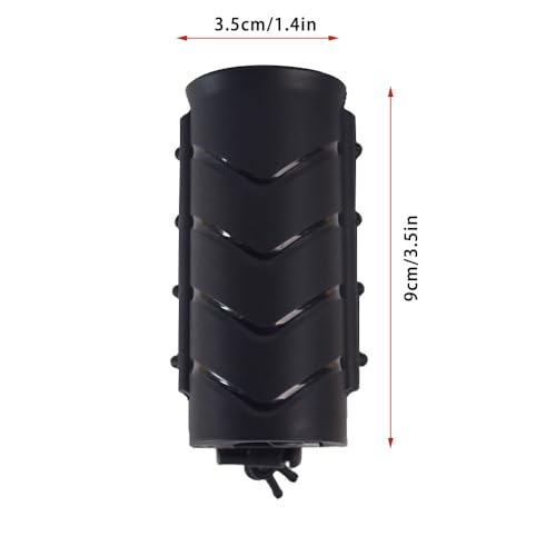 Tactical Duty Belt Flashlight Holder Rotatable MOLLE Torch Holster for Police Security Military