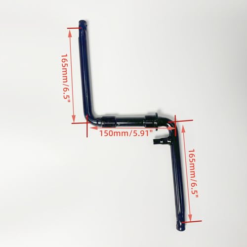 Bike Crank Set 44T 165mm Bottom Pedal Kit for 26" Bikes Black