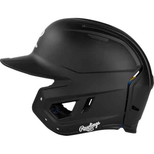 Rawlings | MACH FIT Baseball Batting Helmet | Multi-Directional Flex | Fits 6 3/8" - 7 5/8" | Multiple Colors
