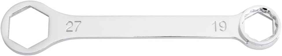 TUSK 22mm/27mm Racer Axle Combo Wrench with 13/16" for 2-Stroke Plug Removal