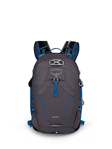 Osprey Sylva 12L Women's Biking Backpack with Hydraulics Reservoir, Space Travel Grey