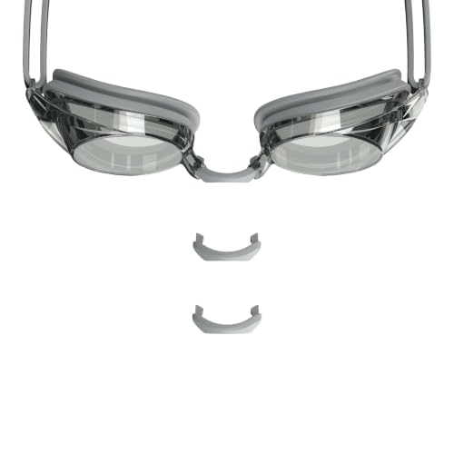 Speedo Unisex Mirrored Vanquisher 2.0 Swim Goggles - One Size Silver