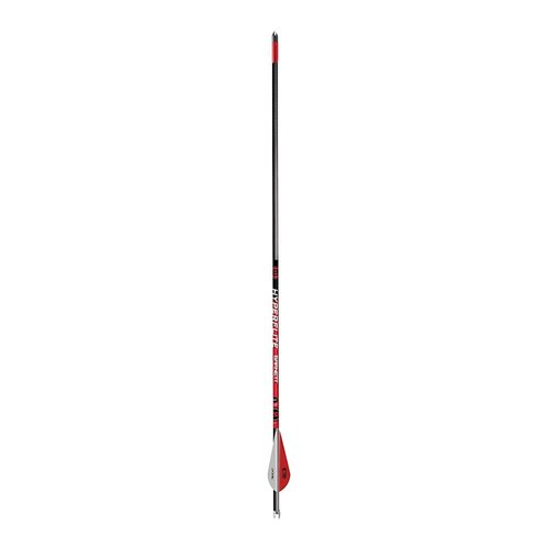 Barnett 20" Hyperflite Crossbow Arrows, Precision Hunting Bolts for Barnett Hyper Series Crossbows, with Red & White Heat Vanes, 3-Pack
