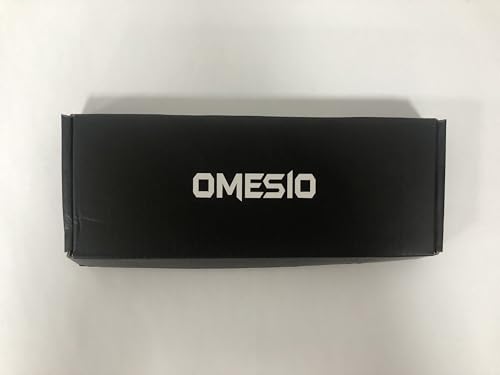 Omesio Compact Neck Knife With Clip, 5.82" With Sheath and Necklace, D2 Steel 2.99-Inch Blade, Full Tang G10 Handle, Fixed Blade for EDC, Hiking, Camping