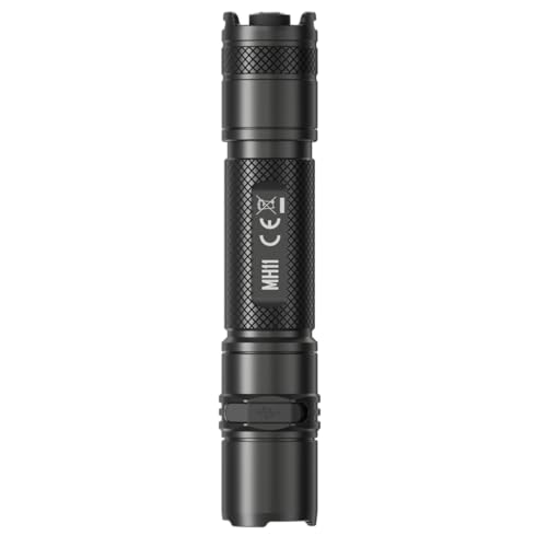 Rechargeable 1000 Lumen LED Compact Pocket Flashlight with USB-C Charging