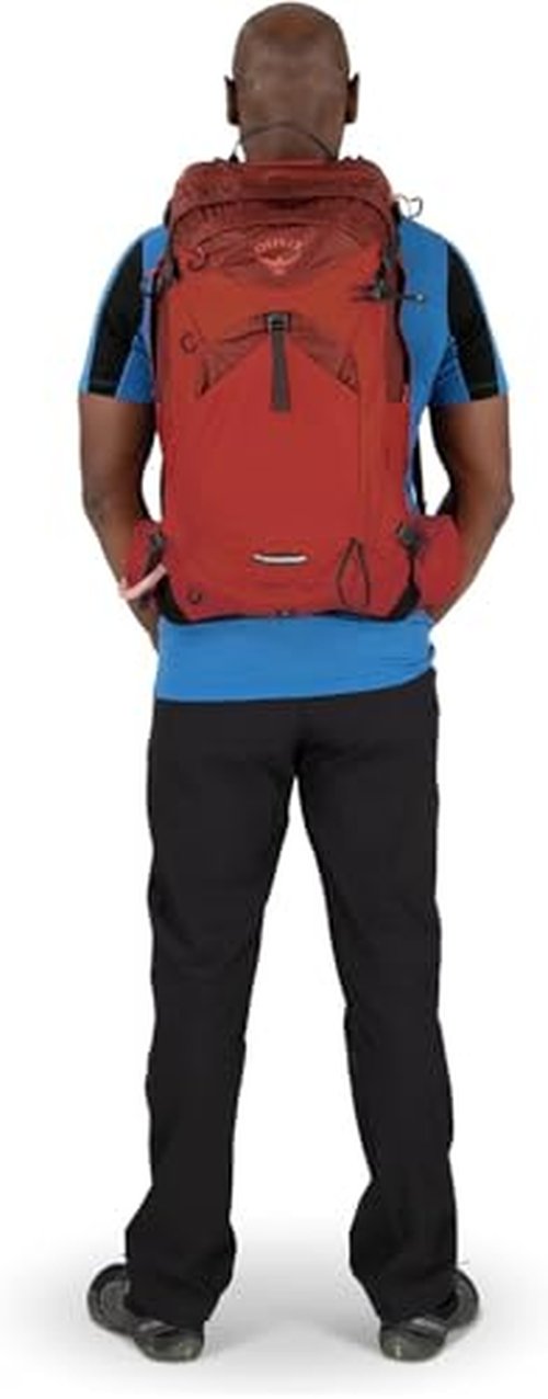 Osprey Manta 24L Men's Hiking Backpack with Hydraulics Reservoir, Black
