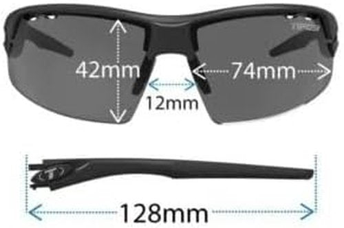 Crit Sport Sunglasses - Ideal for Baseball, Cricket, Cycling, Fishing, Golf, Hiking, Running, Tennis & Pickleball