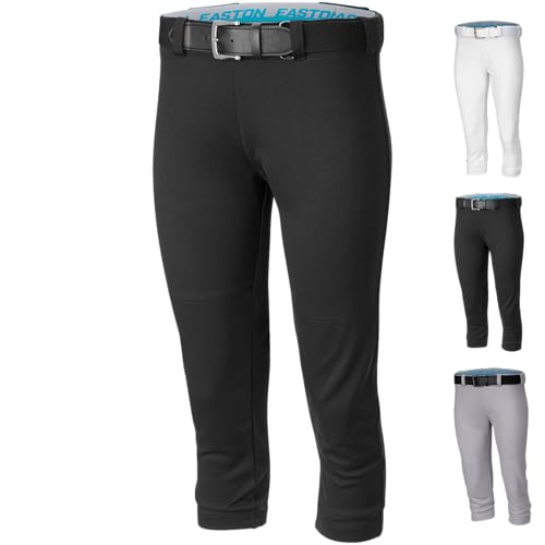 Women’s Zone 2 Fastpitch Softball Pants - Medium Black, Adult Sizes