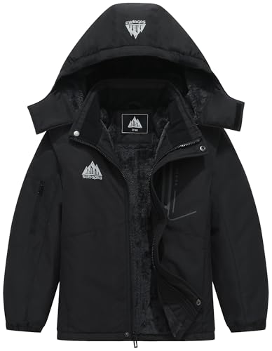 Kids Waterproof Ski Jacket - Warm Winter Snow Coat for Boys & Girls