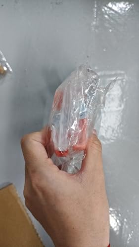 4Pcs Screw in Tent Stakes Heavy Duty, 8" Ground Stakes Ground Anchors Screw in, Metal Screw Tent Stakes Heavy Duty Tent Pegs, Ground Threaded Tent Spikes for Outdoor Camping (Orange)