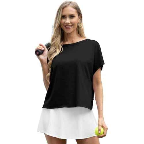 GRECERELLE Women's Open Back Workout Tops Backless Athletic Shirts Casual Crop Running Tee Y2k Yoga