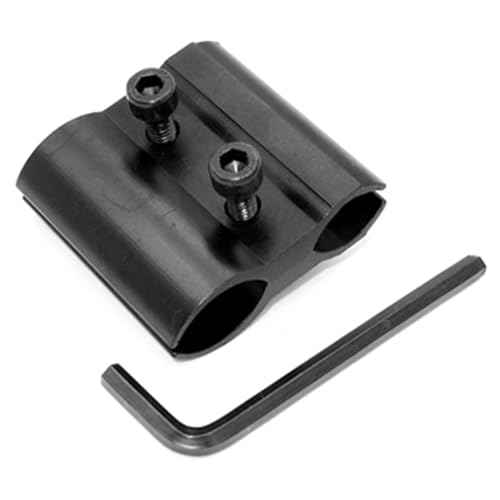 Adjustable Torch Bracket Clamp Flashlight Mount Holder with Stainless Steel Screws