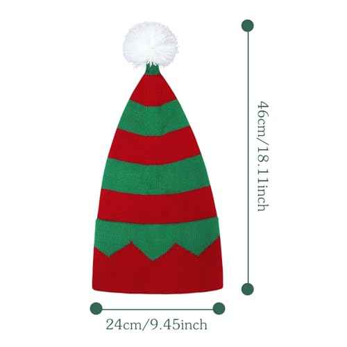 Century Star Christmas Hat Santa Hat Unisex Velvet Holiday Hat Xmas Unisex Classic Santa Hat for New Year Party