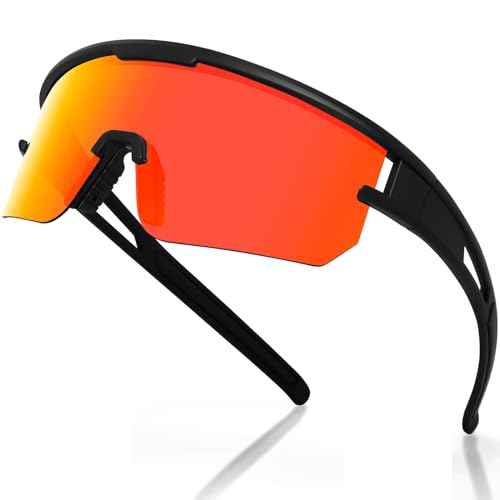 AVV Baseball Sunglasses - Polarized UV400 Cycling Glasses Men Women & Youth, Running Sunglasses for Sports Fishing & Bike