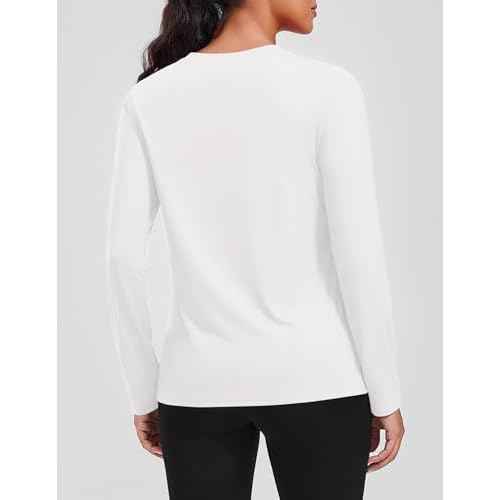 PINSPARK Women Sun Shirt Long Sleeve Quick Dry Hiking Shirts with Thumbholes UPF 50+ Workout Tops for Outdoor Running