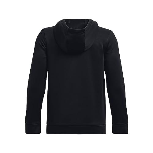 Under Armour Boys' Armour Fleece Big Logo Hoodie - Medium Black