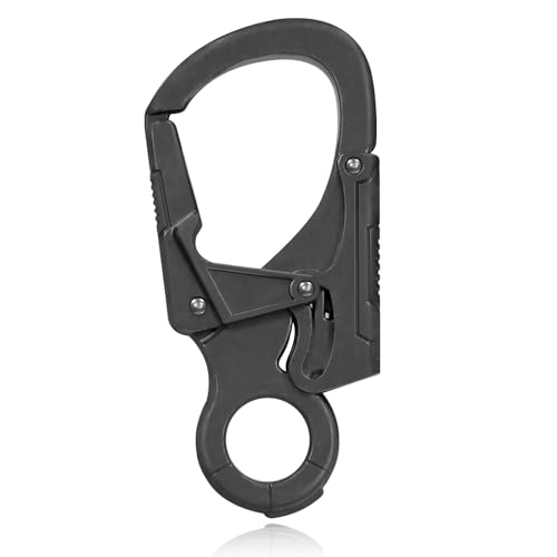 Ahiller Muscular Carabiner Hook£¬3.1" Alloy Thick Keychain Clip for Man, Outdoor Camping, Hiking Accessories, Key Ring