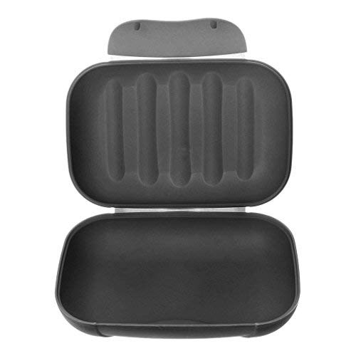 2 Pcs Plastic Soap Case Holder Container Box for Travel Camping Hiking Black & Clear