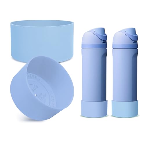 Out of the Blue 2-Pack Silicone Boot for Owala 24oz Water Bottle, Anti-Slip & Scratch-Resistant
