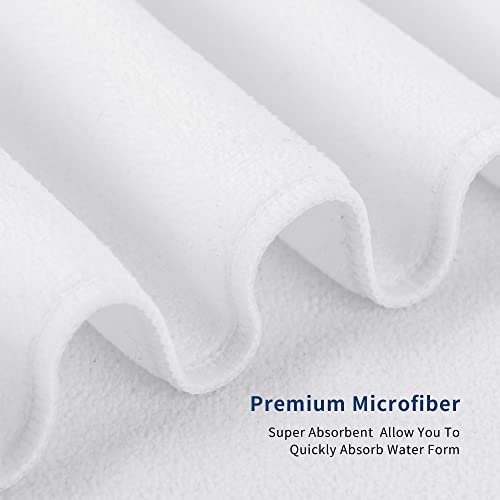 Oversized Microfiber Beach Towel 60x30 Inches Sandproof & Quick Dry for Pool Yoga Camping
