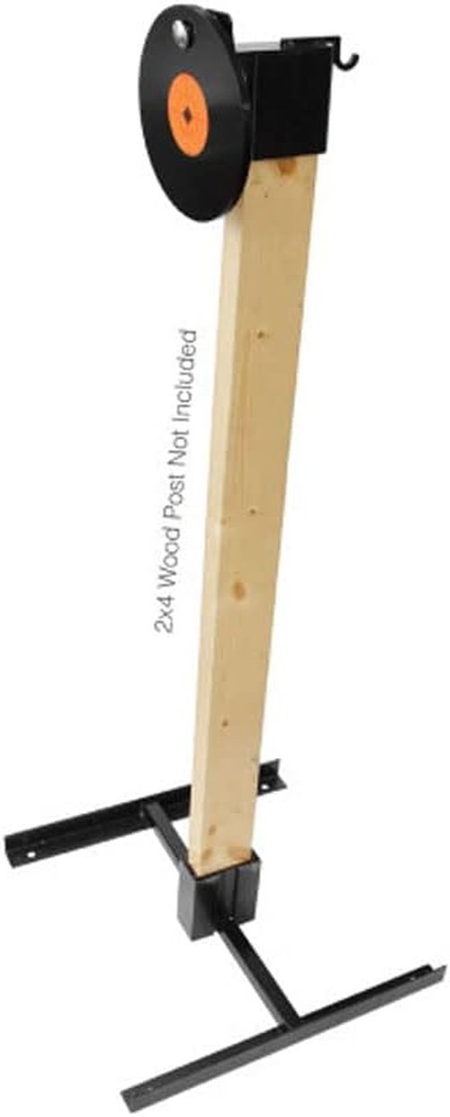 Birchwood Casey Steel Range Pack with Target Stand, Gong Holder and 8" Single Hole AR500 Gong for Target Shooting