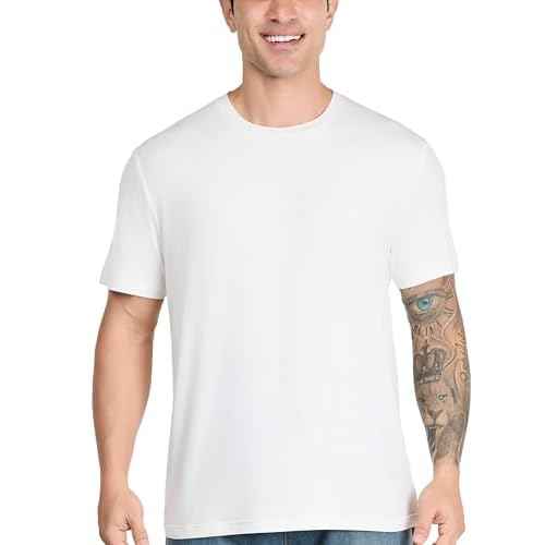 The Solution for Men's Sweat & Skin Irritation | Eczema-Friendly Modal-Silk Cooling Base Layer Shirt