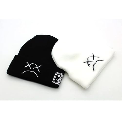 Fashion Autumn Winter Warm Beanie Hats Embroidery Cotton Caps Men Women Knitted Hip Hop Hats