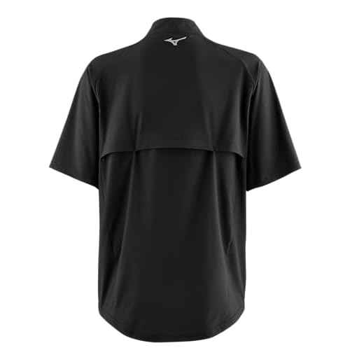 Mizuno Mens Gametime Short Sleeve Hitting Jacket