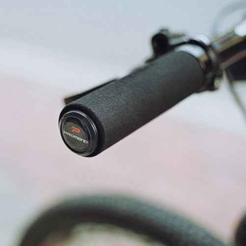Bike Handlebar Grips, Foam Single Lock on Bicycle Handle Bar Soft Comfortable Non-Slip Bike Handle Grips for BMX, Mountain, MTB, Beach Cruiser, Scooter, Folding Bike
