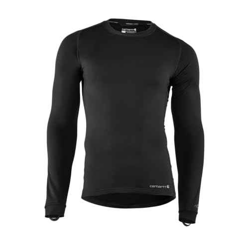 Carhartt Men's UH0266M Force¢ç Heavyweight Stretch Base Layer Crewneck