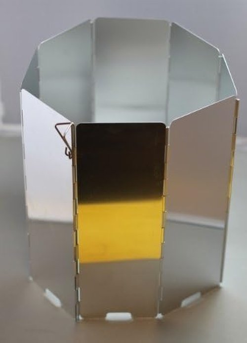 HIGHROCK Tall Compact Folding Camp Stove Windscreen