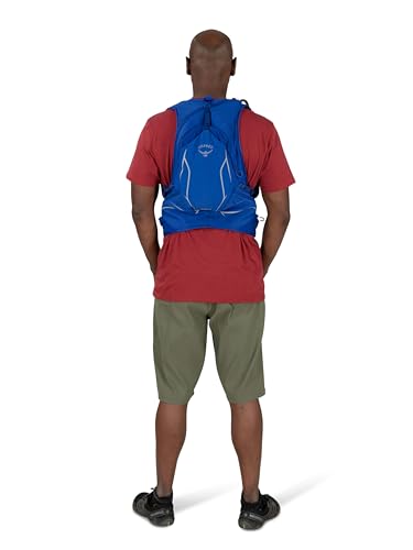 Osprey Duro 15L Men's Running Hydration Vest with Hydraulics Reservoir, Phantom Grey/Toffee Orange, Large/X-Large