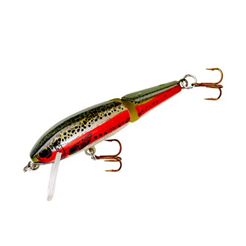 Jointed Minnow Crankbait Fishing Lure - 1 7/8 in Rainbow Trout