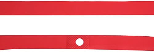 Tire Liners, Inner Tube Flat Protectors PVC Red Rim Strip Rim Tape Fits 20inch 24inch 26inch 700C Riding Wheels(26inch)