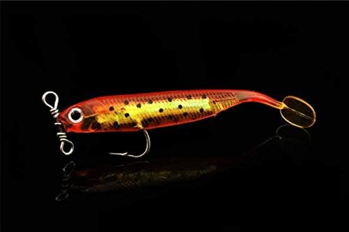 LikeFish 20pcs/Pack Drop Shot Hooks in-line Drop Shot Rig and Swivels