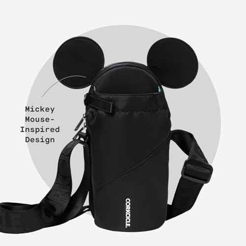 Corkcicle Crossbody Water Bottle Sling Bag - Adjustable Strap - Padded Interior Pocket - Fits 16 oz to 40 oz Tumblers - Summer Drinkware Gift