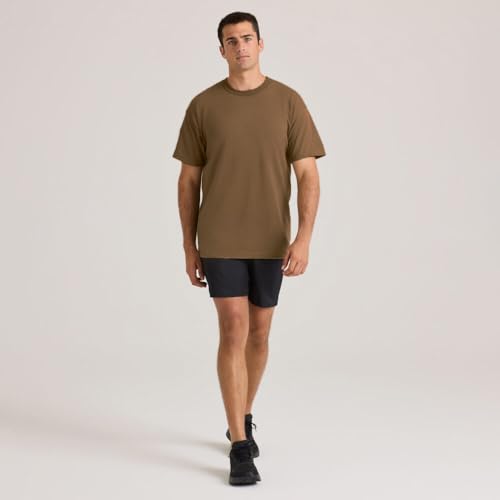 Soffe Men's Military Short Sleeve T-Shirt - Small / Sand - 3 Pack