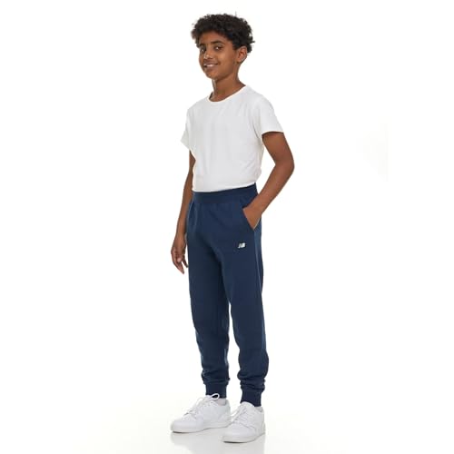 Boys Sweatpants 3-Pack Athletic Fleece Joggers Size 10-12 Charcoal Navy Black